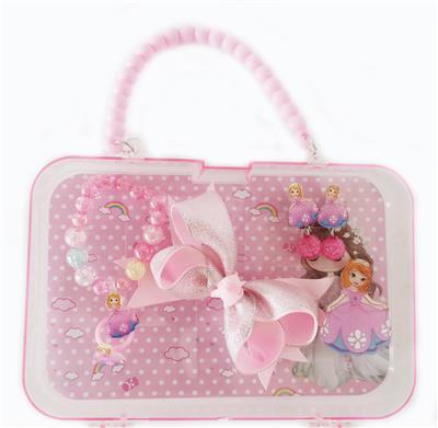 大手提盒饰品（手链+发夹+耳坠）索菲亚公主 - OBL922346