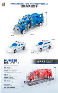 惯性拖头载警车 - OBL922476