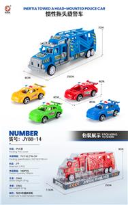 惯性拖头载警车 - OBL922478