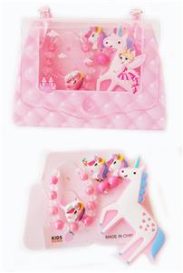 手提包饰品套装 （手链+发夹+耳坠+戒指）小马 - OBL922507