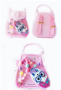 小手提背包饰品（项链+手链+按摩梳） - OBL922528