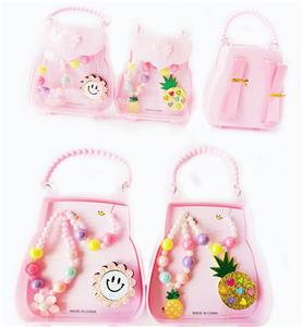 小手提背包饰品（项链+手链+发夹） - OBL922536