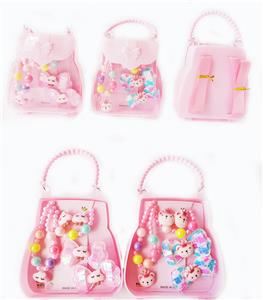 小手提背包饰品（项链+手链+发夹+发绳） - OBL922538