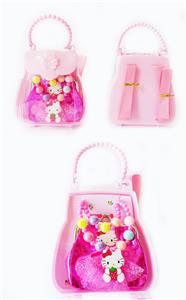 小手提背包饰品（项链+手链+钱包）HELLOKITTY - OBL922551
