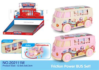 ABS冰淇凌蛋糕惯性车 - OBL925435