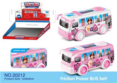 ABS大巴芭比惯性车 - OBL925437