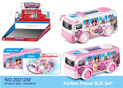 ABS大巴芭比惯性车 - OBL925438