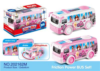 ABS大巴芭比惯性车 - OBL925453