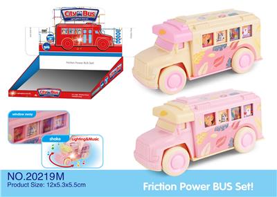 ABS森林小动物惯性车 - OBL925474