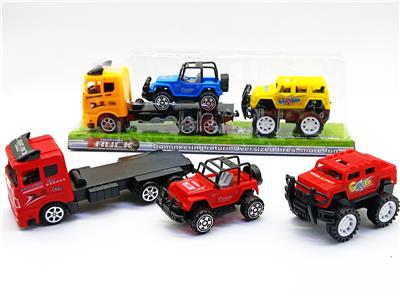 惯性拖头车载滑行吉普滑行越野车 - OBL926534