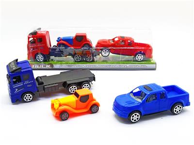 惯性拖头车载回力老爷车滑行皮卡 - OBL926538