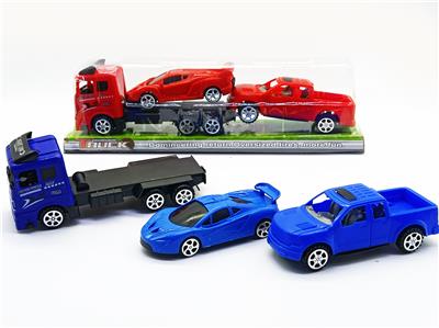 惯性拖头车载回力跑车滑行皮卡 - OBL926539