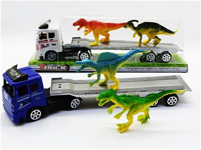 惯性拖头车载pvc恐龙 - OBL926565