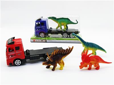 惯性拖头车载pvc恐龙 - OBL926572