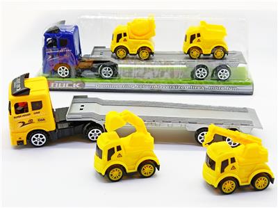 惯性拖头车载回力工程车 - OBL926586