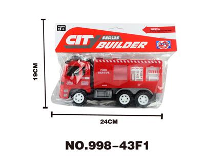 3D灯光惯性音乐工程车-消防车 - OBL926654