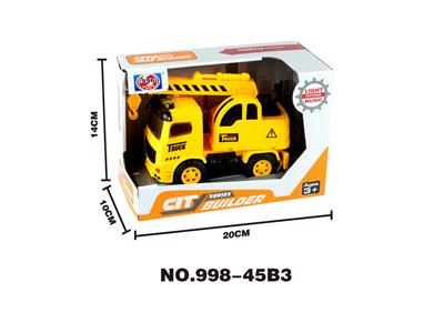 3D灯光惯性音乐工程车-吊车 - OBL926675