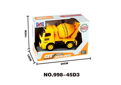 3D灯光惯性音乐工程车-搅拌车 - OBL926680