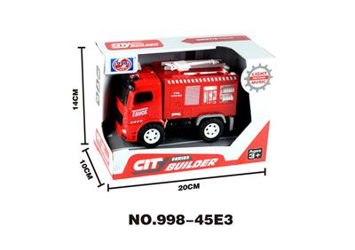 3D灯光惯性音乐工程车-消防车 - OBL926682