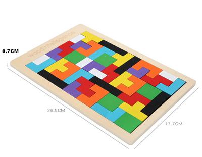 木制俄罗斯方块厚度0.7CM厚度 - OBL926778