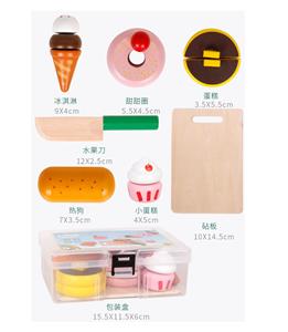 木制甜点切切乐 - OBL926803