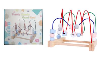 木制三轨线型绕珠 - OBL926819