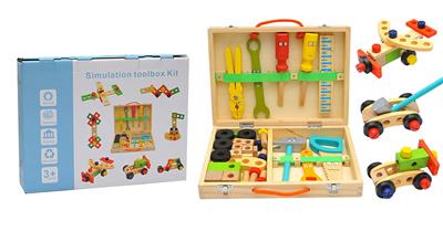 木制卡通工具箱 - OBL926826