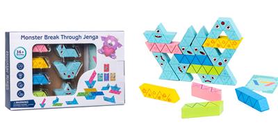 木制怪兽叠叠乐 - OBL926852