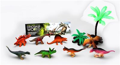 PVC实心恐龙套装袋 - OBL927180