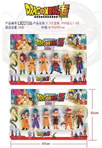 5.5寸龙珠（PVC实心）6只+纸龙 - OBL927233