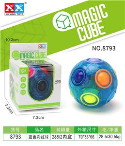 蓝色彩虹球 - OBL927557