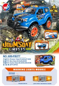声光惯性警察越野车 1：10 - OBL927885