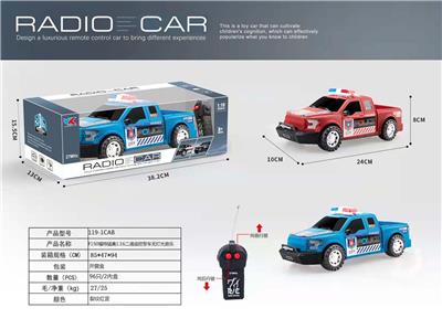 F150福特猛禽1:16二通裂纹遥控警车无灯光音乐 - OBL928062