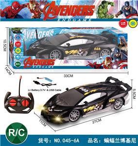 1:14四通带前灯蝙蝠侠兰博基尼遥控车（包电） - OBL928118