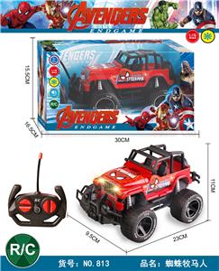 1:16四通带前灯越野遥控车（蜘蛛牧马人） - OBL928121