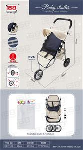 婴儿折叠手推车（EVA轮）（承重50KG) - OBL928360