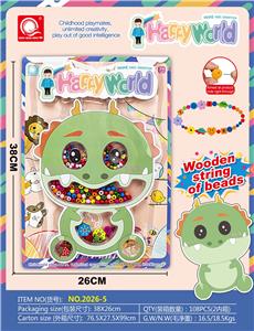 益智拼装12生肖木制串珠（龙） - OBL928380