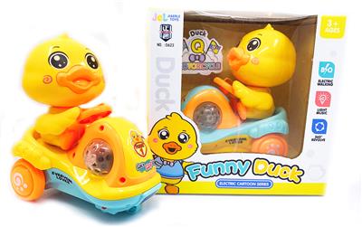 Cute duck stunt car (yellow) - OBL929105
