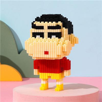 蜡笔小新红色（小盒小颗粒拼装积木） - OBL929246