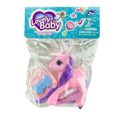 搪胶飞马套装配梳镜包 - OBL929408