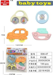 婴儿牙胶摇铃系列4PCS - OBL929730