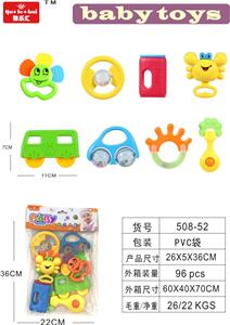 婴儿牙胶摇铃系列8PCS - OBL929735