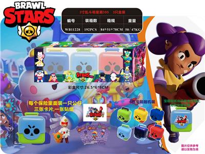 3寸乱斗明星第395 3只盒装 - OBL930529