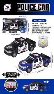 惯性皮卡警车（带IC灯光） - OBL931995