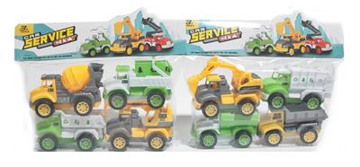 惯性工程/环卫车4只装 - OBL933007