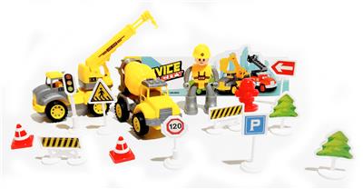 惯性工程车套装（2款混装） - OBL933010