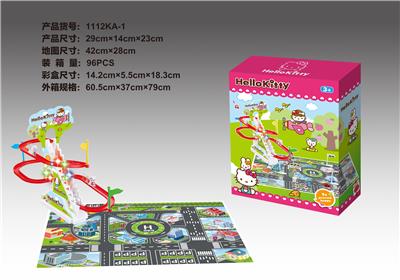KT猫电动爬梯轨道&城市地图 - OBL934307