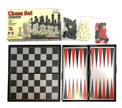 国际象棋+双陆棋+国际跳棋3合1 - OBL934605