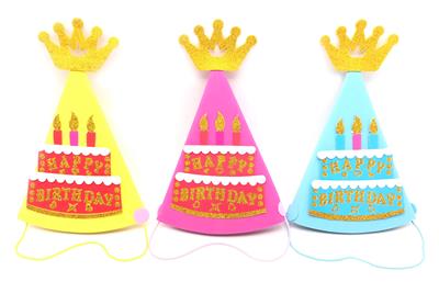 12只装1袋EVA生日帽 - OBL935262
