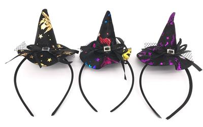 12只装1袋黑色小巫婆尖帽 - OBL935269